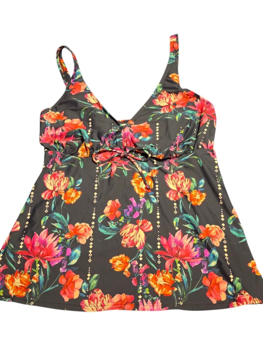 Sunseeker for Venus Floral Tankini Top Size 14